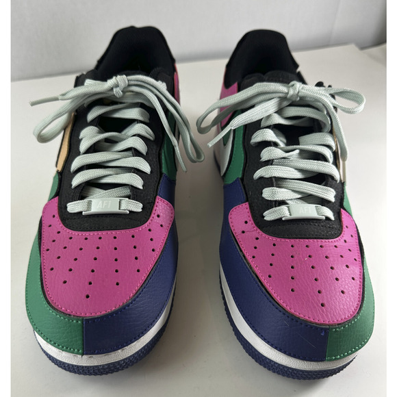Nike Air Force 1/1 Multi Customizable Sneakers DB2576 Colorblock Shoes US Size 9 - Picture 3 of 16